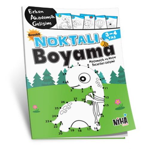 Örnekli Noktalı Boyama 3-4 Yaş Kolektıf