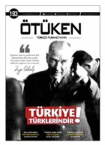 Ötüken Sayı: 193 Temmuz-Ağustos 2021 Kolektif