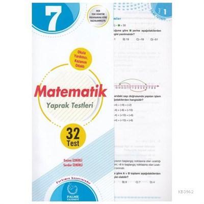 Palme - 7. Sınıf Matematik Yaprak Test