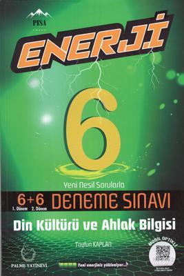 Palme Yayınları 6. Sınıf Din Kültürü ve Ahlak Bilgisi 6+6 Enerji Denem