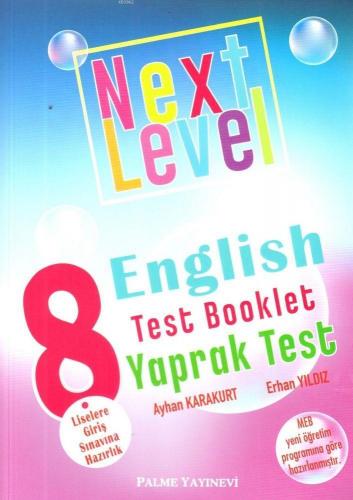 Palme Yayınları 8. Sınıf LGS Next Level English Test Booklet Yaprak Te
