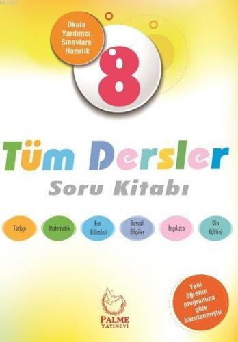 Palme Yayınları 8. Sınıf Tüm Dersler Soru Kitabı Palme