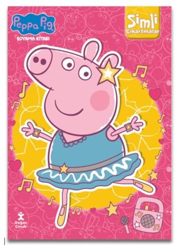 Peppa Pig Simli Çıkartmalı Boyama Kolektif