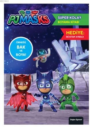 Pjmasks - Süper Kolay Boyama Kitabı Kolektif