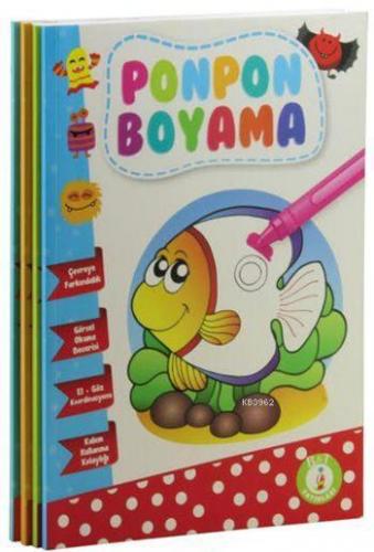 Ponpon Boyama Seti (4 kitap) Kolektif