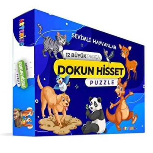 Sevimli Hayvanlar - Dokun Ve Hisset Puzzle