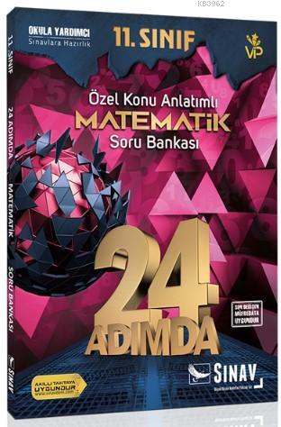 Sınav Dergisi Yayınları 11. Sınıf Matematik 24 Adımda Özel Konu Anlatı