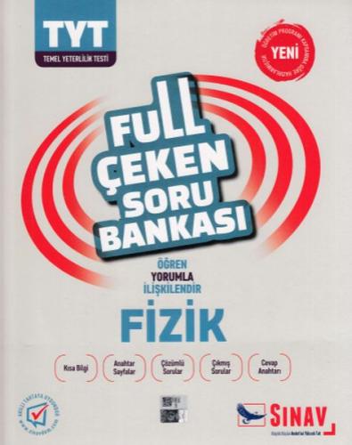 Sınav TYT Fizik Full Çeken Soru Bankası (Yeni) Kolektif