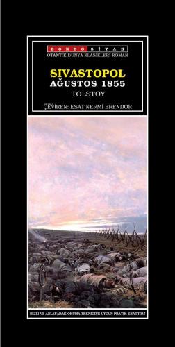 Sivastopol Ağustos 1855 Lev Nikolayeviç Tolstoy