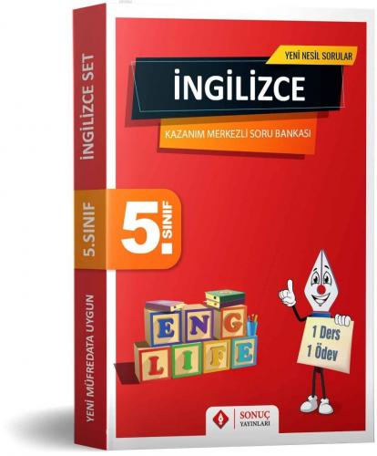 Sonuç Yayınları 5. Sınıf İngilizce Konu Özetli Soru Bankası Sonuç