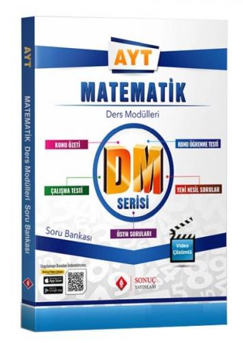 Sonuç YKS AYT Matematik DM Ders Modülleri Soru Bankası