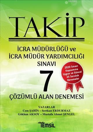 Takip İcra Müdürlüğü ve İcra Müdür Yardımcılığı Sınavı Çözümlü