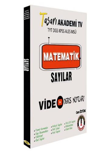 Tasarı DGS-ALES TYT Matematik Sayılar Video Ders Notları Cem Öztürk