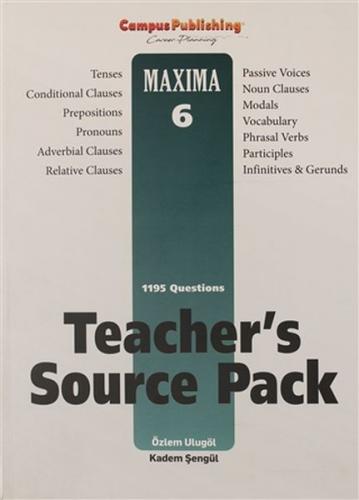 Teacher's Source Pack - Maxima 6 Özlem Ulugöl