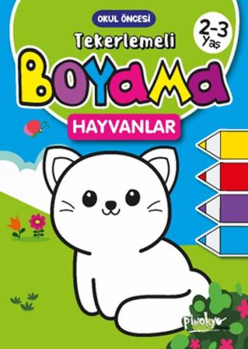 Tekerlemeli Boyama Hayvanlar 2-3 Yaş