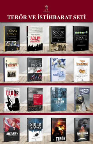 Terör ve İstihbarat 16 Kitap Set Kolektif