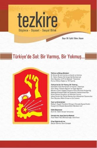 Tezkire Dergisi Sayı: 50 Eylül/Ekim/Kasım 2014 Komisyon