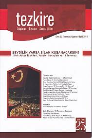 Tezkire Dergisi Sayı: 57 Temmuz/Ağustos/Eylül 2016 Komisyon