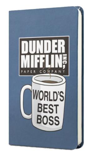 The Office Sert Kapak Mini Defter Worlds Best Boss K.Mavi