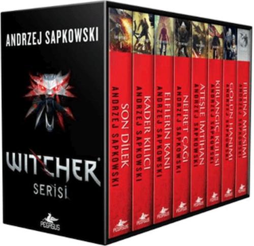 The Witcher Serisi Kutulu Özel Set (8 Kitap) Andrzej Sapkowski