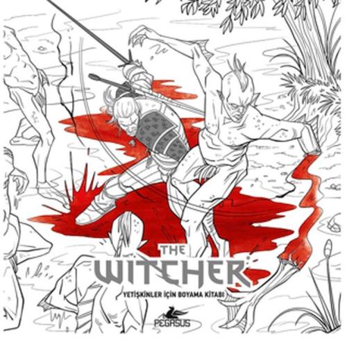 The Witcher: Yetişkinler İçin Boyama Kitabı CD Projekt Red