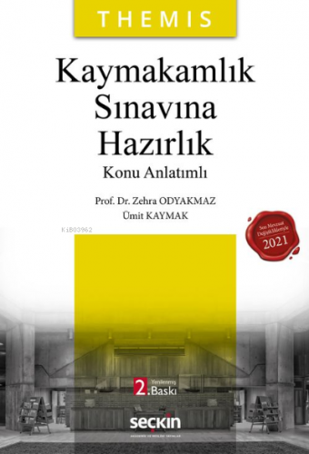 THEMIS - Kaymakamlık Sınavına Hazırlık Konu Anlatımı Ümit Kaymak Zehra