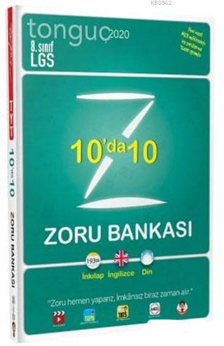 Tonguç Yayınları 8. Sınıf LGS 10 da 10 Zoru Bankası Tonguç Kolektif