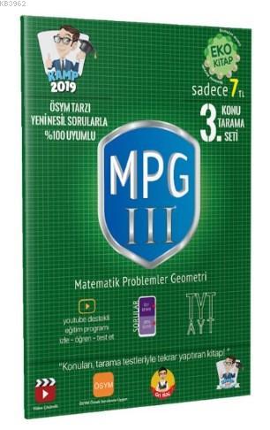 Tonguç Yayınları KAMP 2019 TYT Matematik Problemler Geometri MPG 3 (3.