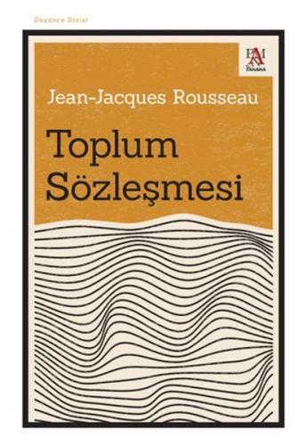 Toplum Sözleşmesi Jean-Jacques Rousseau