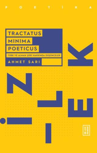 Tractatus Minima Poeticus Ahmet Sarı