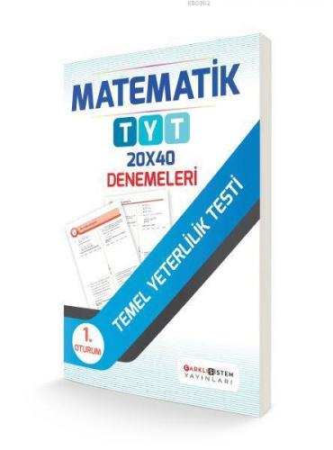 TYT 1. Oturum Matematik 20x40 Denemeleri Kolektif