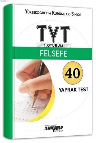 TYT Felsefe Yaprak Test Ankara Yayıncılık