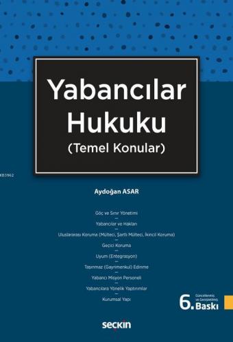 Yabancılar Hukuku Aydoğan Asar