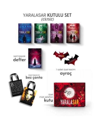 Yaralasar 4 Kitaplık Hediyeli Set Maral Atmaca