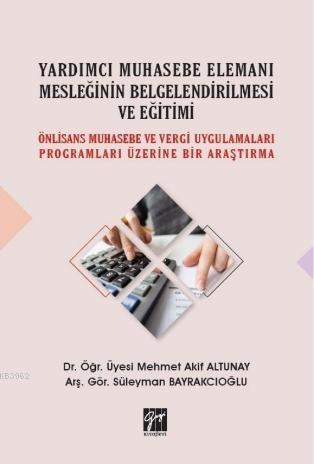 Yardımcı Muhasebe Elemanı Mesleğinin Belgelendirilmesi ve Eğitimi Mehm