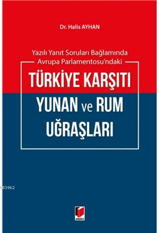 Yazılı Yanıt Soruları Bağlamında Avrupa Parlementosu'ndaki Türkiye Kar