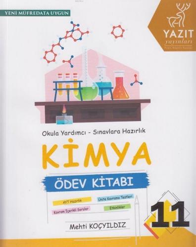 Yazıt Yayınları 11. Sınıf Kimya Ödev Kitabı Yazıt