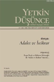 Yetkin Düşünce Dergisi Yıl: 1 Sayı: 2 Nisan, Mayıs, Haziran 2018 Kolek