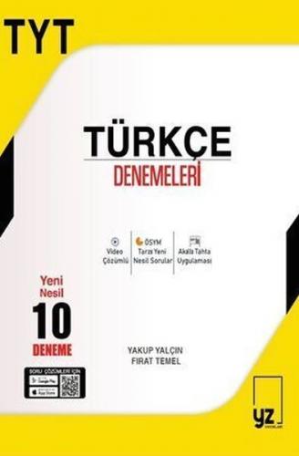 YZ Yayınları TYT Türkçe 10 Deneme Yakup Yalçın Fırat Temel